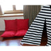Teepee Mat, Uses Four-20" Pillow Forms (Not Included), Choose Your Color