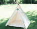 boho canvas teepee